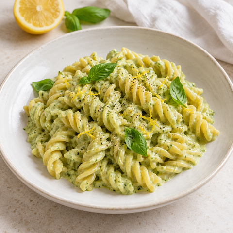 RICETTA: Pasta proteica / Keto con crema di zucchine e ricotta light