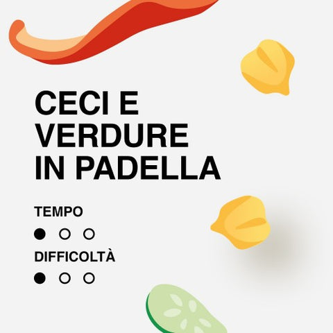 CECI E VERDURA IN PADELLA