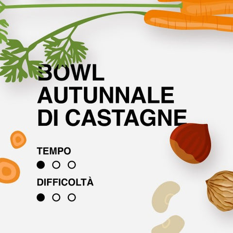 Bowl autunnale di castagne