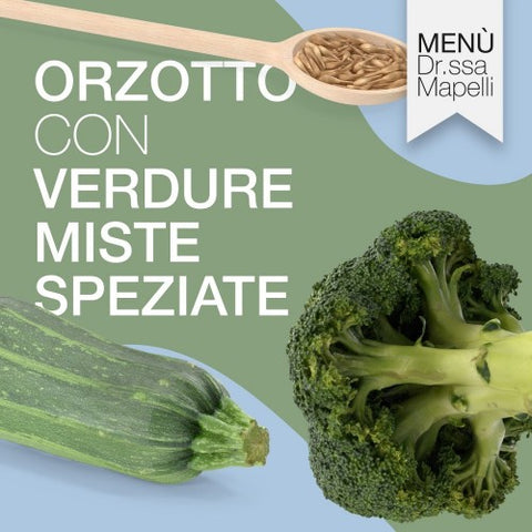 ORZOTTO CON VERDURE MISTE SPEZIATE