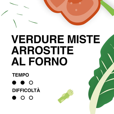 VERDURE MISTE ARROSTITE AL FORNO