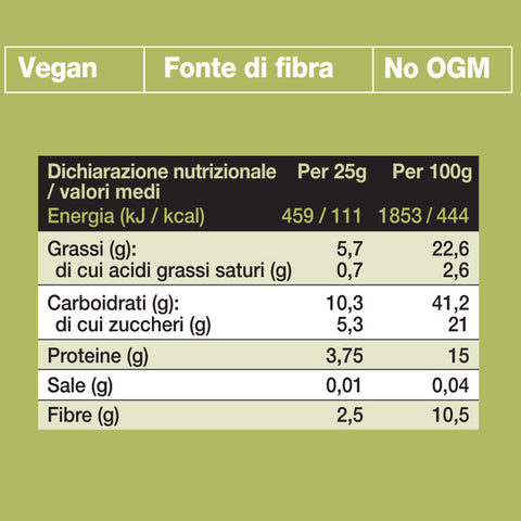 BABA NATURAL FOODBAR NUTS & FIBER - Monopezzo