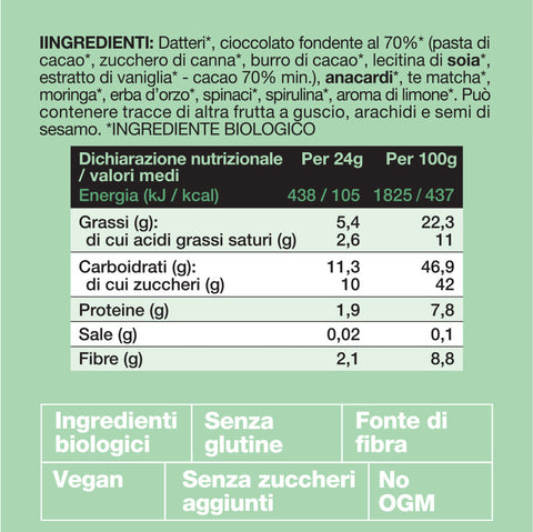 BABA NATURAL FOODBAR DETOX - Monopezzo