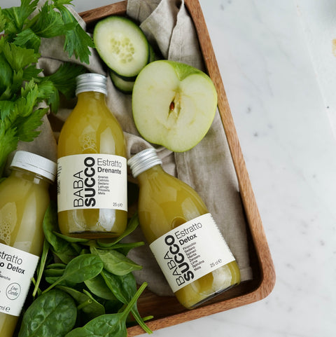 3 estratti detox 250 ml babasucco con frutta