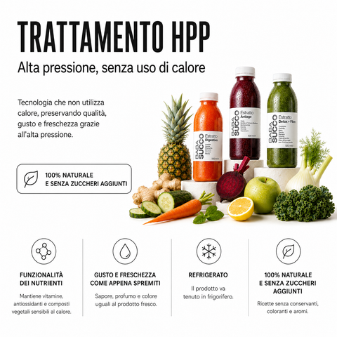 ESTRATTO DRENANTE 500 ml - Cold Pressed