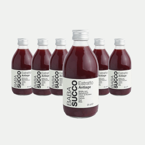 6 estratti antiage 250 ml babasucco