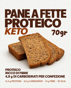Pane a Fette Proteico Keto | 70 g