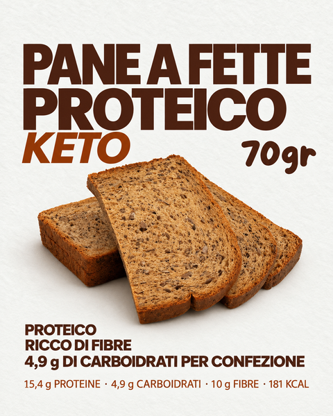 Pane a Fette Proteico Keto | 70 g