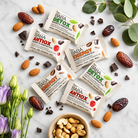 FOODBAR con Superfood e cioccolato fondente