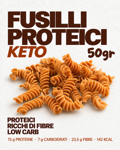 Pasta proteica / Fusilli keto | 50 g