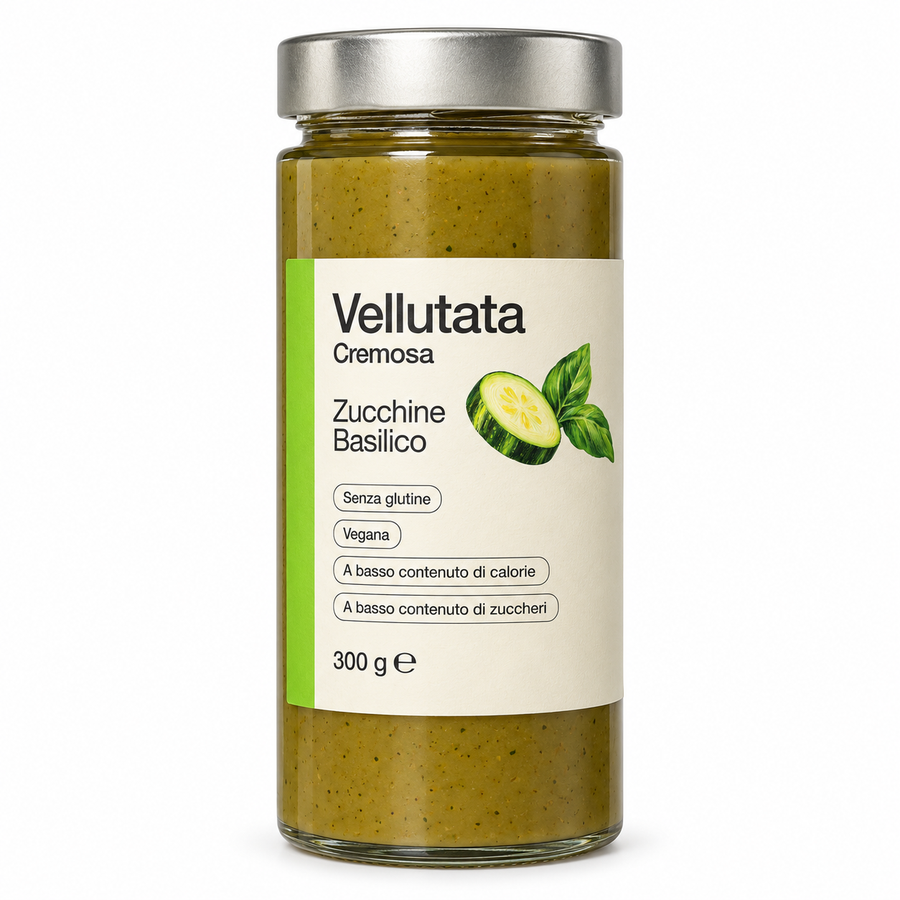 Vellutata Zucchine e Basilico | 300 ml