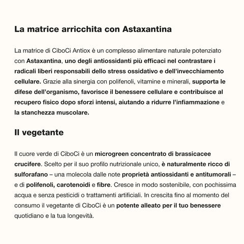 CiboCi Antiox Regeneration