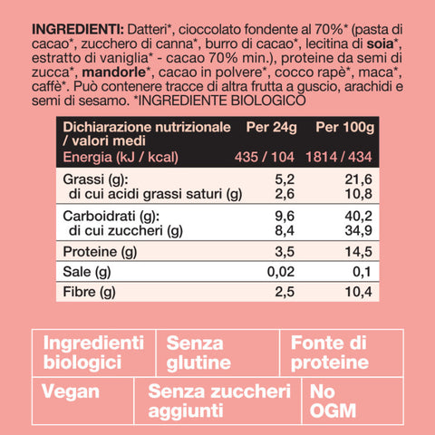 BABA NATURAL FOODBAR ENERGY - 12 Pezzi