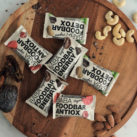 Barrette di cioccolato funzionali