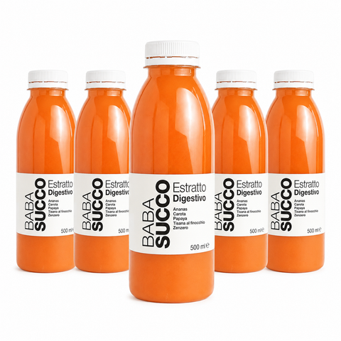 ESTRATTO DIGESTIVO 500 ml - 5 PZ - COLD PRESSED