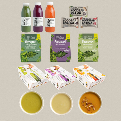 TRATTAMENTO DEPURATIVO CON MICROGREEN 1 giorno