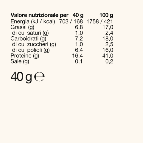 CRACKERS INTEGRALI PROTEICI KETO 40 g - 6 Confezioni