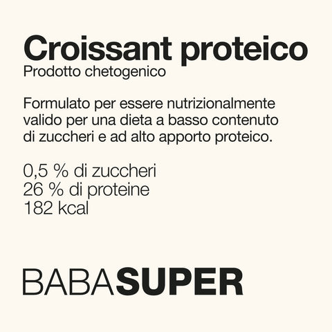 CROISSANT PROTEICO KETO 50 g - 6 Confezioni
