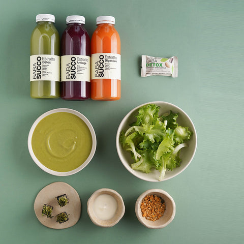TRATTAMENTO DEPURATIVO CON MICROGREEN 1 giorno