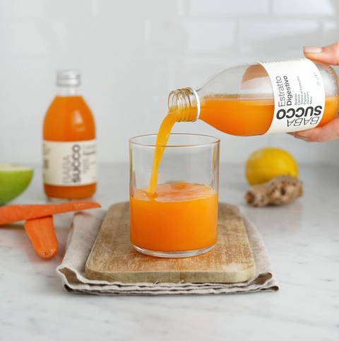 estratto digestivo 250 ml babasucco con bicchiere