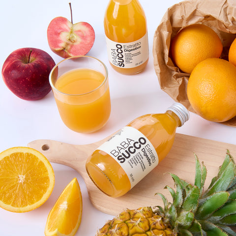 estratto digestivo 250 ml babasucco con frutta