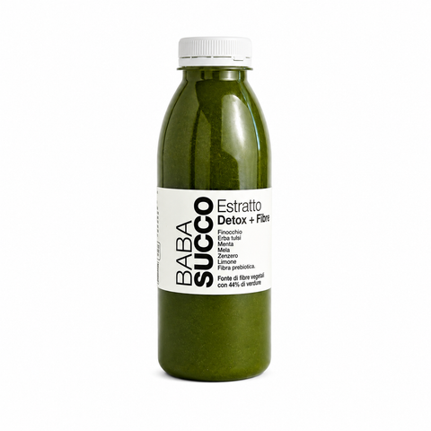 Estratto detox + Fibre 500 ml - Cold Pressed