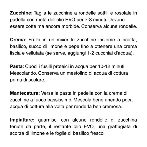 Fusilli Proteici Keto | 50 g