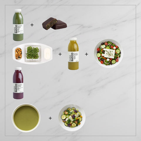 TRATTAMENTO DEPURATIVO CON MICROGREEN 3 giorni