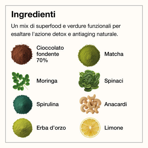 BABA FOODBAR DETOX 24 g - Monopezzo