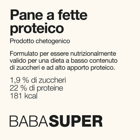 PANE A FETTE PROTEICO KETO 70 g - 6 Confezioni
