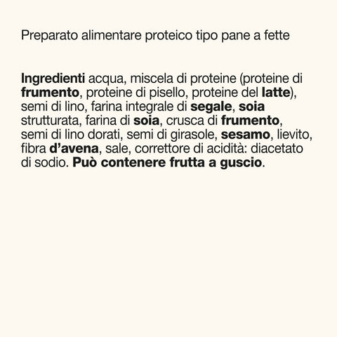 PANE A FETTE PROTEICO KETO 70 g - 6 Confezioni