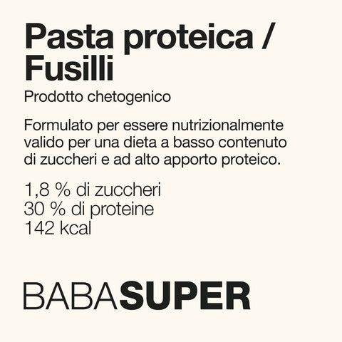 pasta proteica fusilli keto babasucco web1