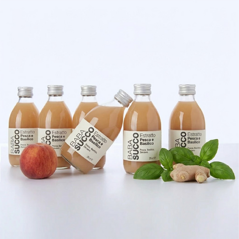 PESCA - BASILICO - ZENZERO 250 ml - 6 PZ