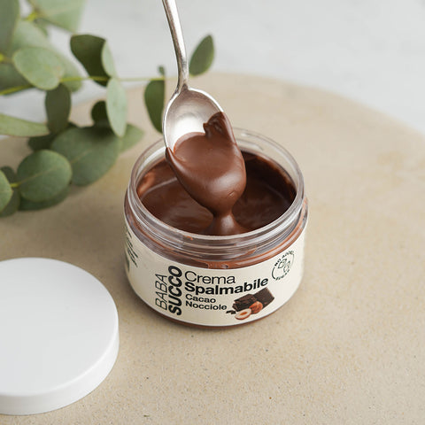 CREMA SPALMABILE CACAO E NOCCIOLE - confezione da 12Og