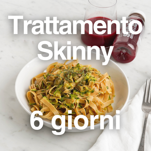 Trattamento Skinny 6 giorni: Estratti + Prodotti proteici