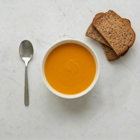 VELLUTATA Carote e Curcuma + PANE a fette proteico KETO