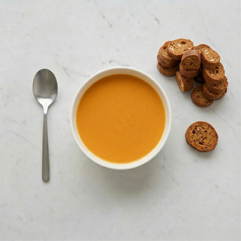 VELLUTATA Carote e Curcuma + CROSTINI Integrali Proteici KETO